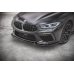 Накладка сплиттер на передний бампер на BMW M8 F93 Gran Coupe